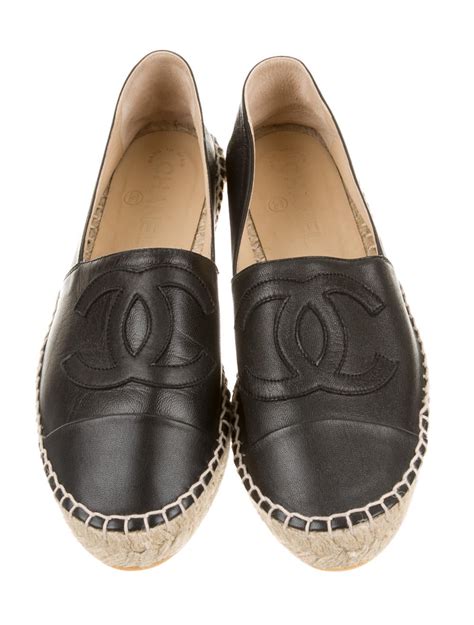 chanel espadrilles jennie|chanel leather espadrilles.